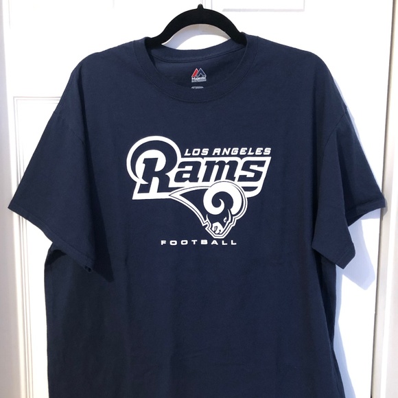 Los Angeles Rams NFL Majestic T-shirt - Picture 1 of 2